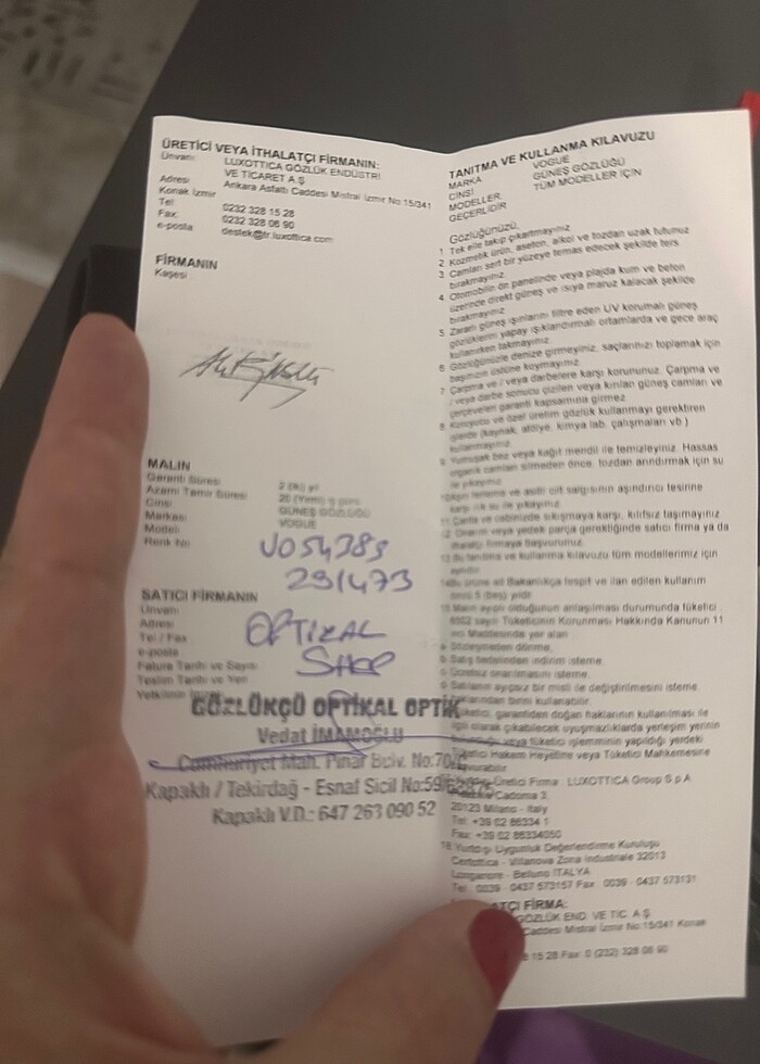 Vogue gözlük - Görsel 4