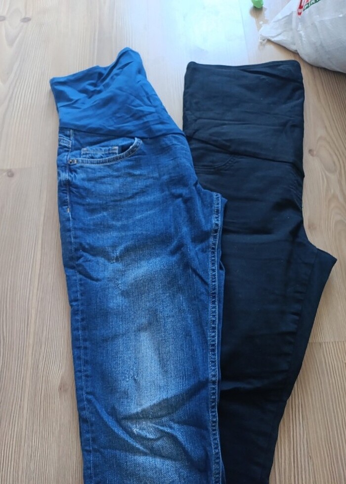 1adet  mavi Hamile pantolonu - Görsel 2