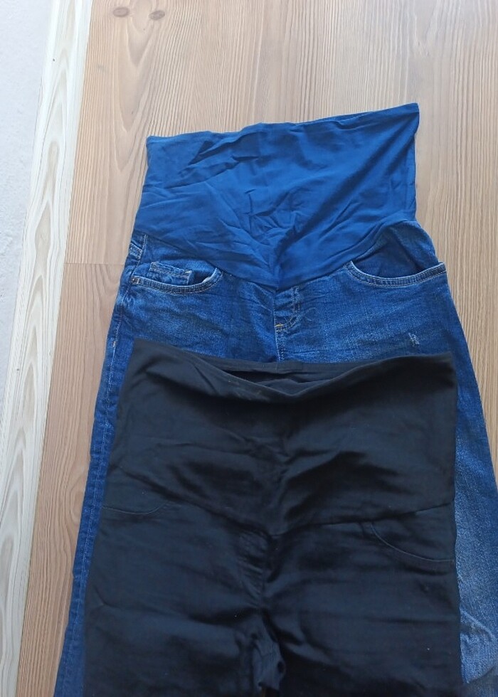 1adet  mavi Hamile pantolonu - Görsel 3