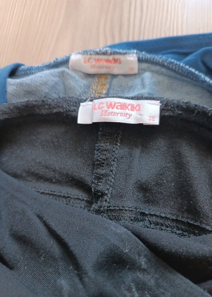 1adet  mavi Hamile pantolonu - Görsel 5