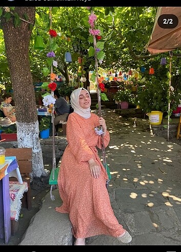 Meri store şifon elbise