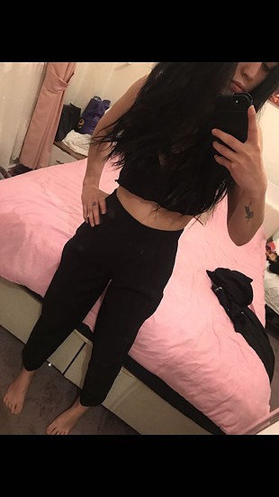 xs Beden siyah Renk Zara havuç pantolon
