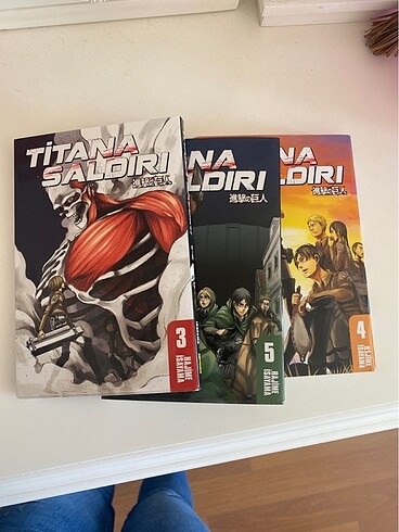 3-4-5 Titana Saldırı Manga