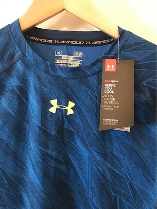 m Beden mavi Renk Amerikadan alınma M beden Under Armour spor tişört