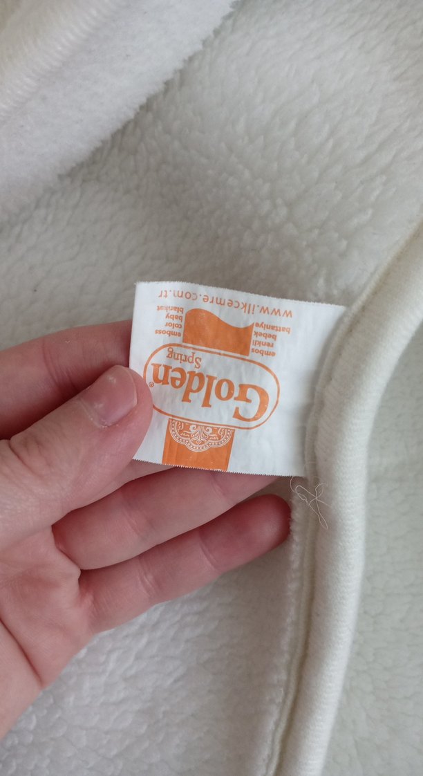 Beyaz Çocuk Battaniyesi, Yumuşak Dokulu - Görsel 3