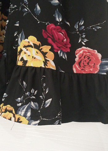 çiçekli tunik - Görsel 5