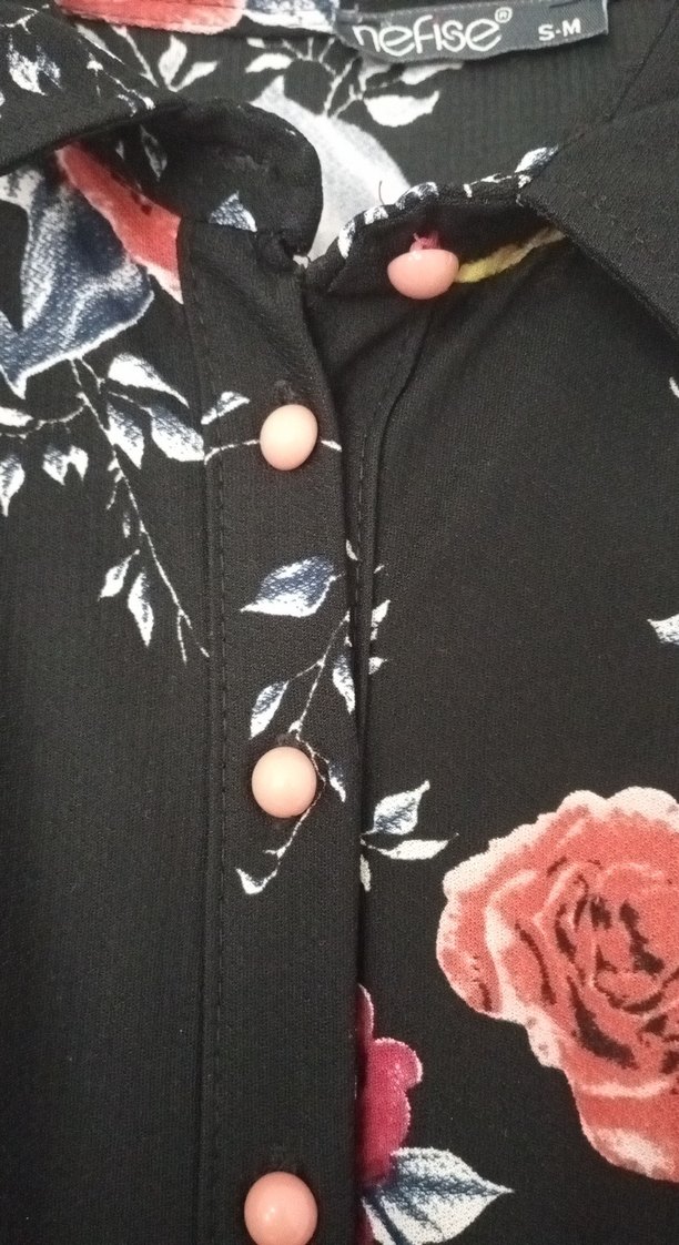 çiçekli tunik - Görsel 3