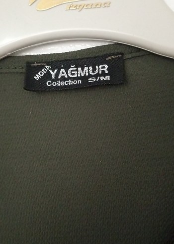 Kadın Koyu Haki Pilili Uzun Keten Tunik - Görsel 4