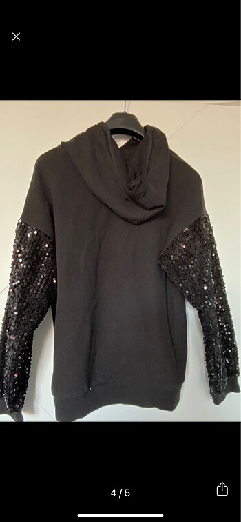 l Beden siyah Renk Kadın sweatshirt