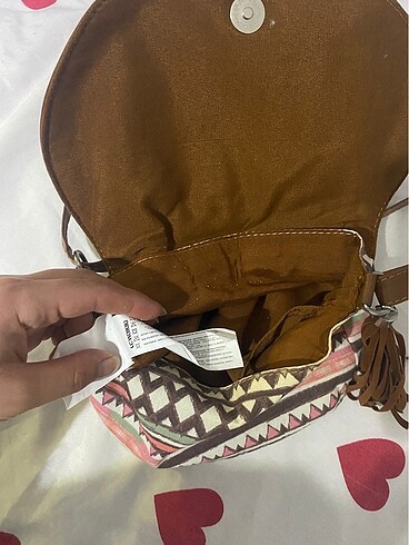 Beden kahverengi Renk Genç kız çantası