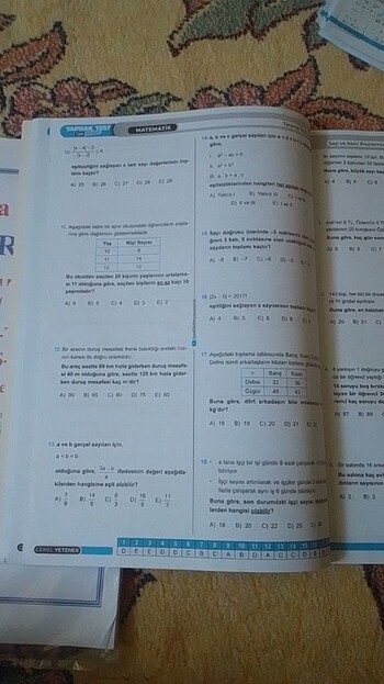 Kpss Matematik Yaprak Test
