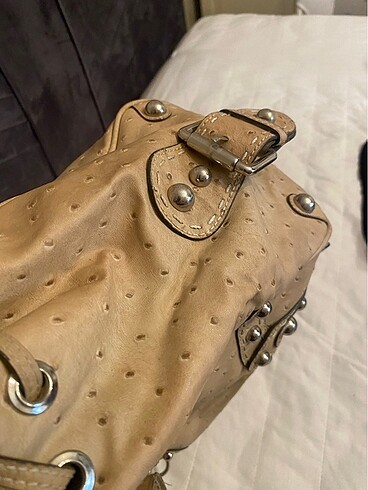 Beden camel Renk Guess vintage çanta