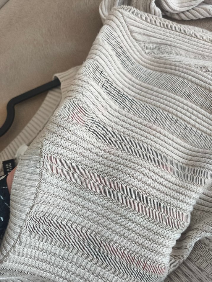 H&M triko Uzun Elbise - Görsel 5