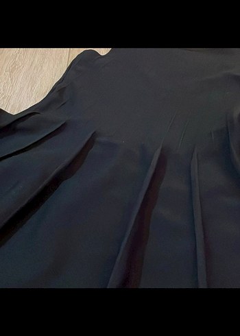 network que marka siyah triko elbise - Görsel 4