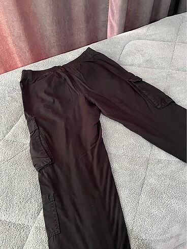 H&M siyah kargo pantolon