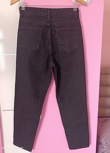 Topshop Taşlı mom jeans sıfır 