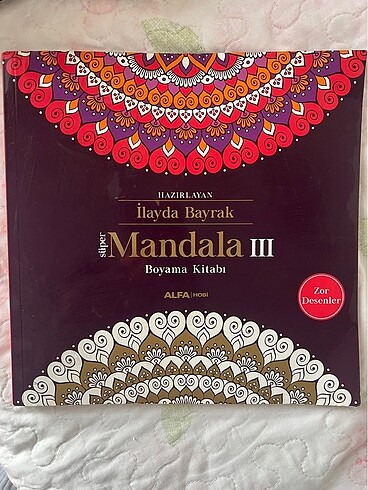 Mandala III Boyama kitabı