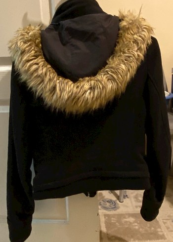 Zara siyah Fermuarlı Mont - Görsel 3