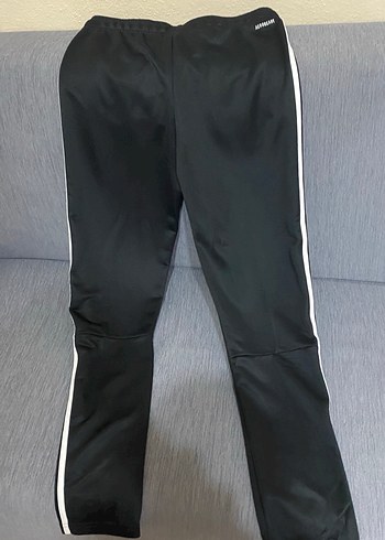 Erkek orijinal Adidas Çizgili Elastik Eşofman Altı - Görsel 2