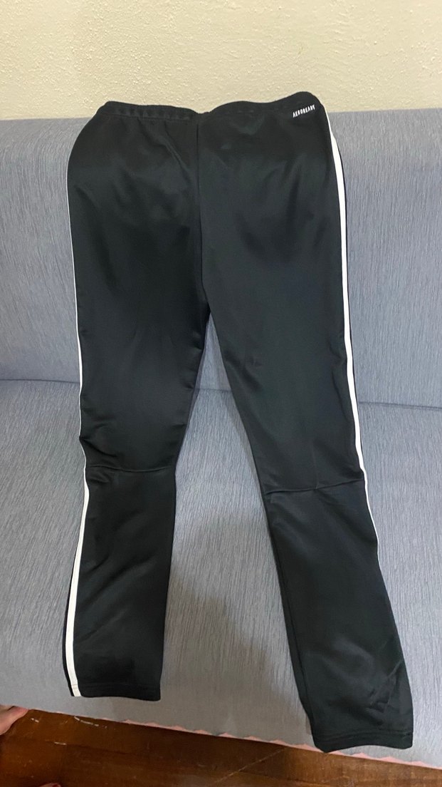 Erkek orijinal Adidas Çizgili Elastik Eşofman Altı - Görsel 2