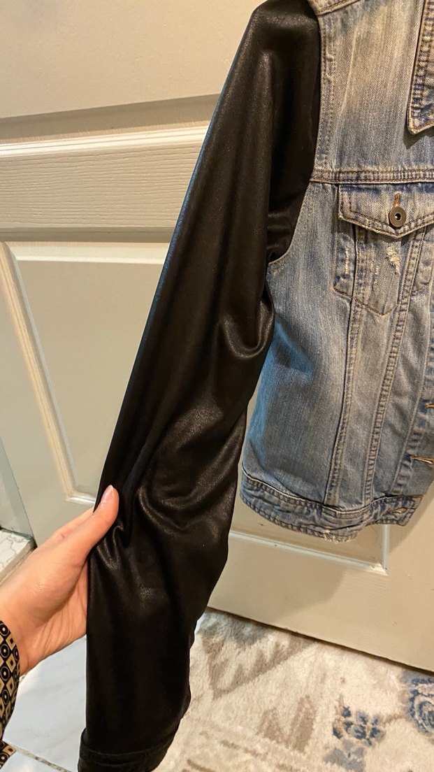 Koton Düğmeli Denim Kadın Ceket - Görsel 3