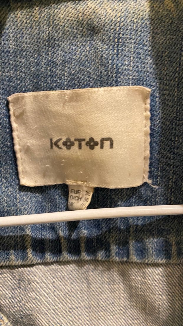 Koton Düğmeli Denim Kadın Ceket - Görsel 2