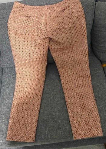 Desenli Kadın Kumaş Pantolon - Görsel 3