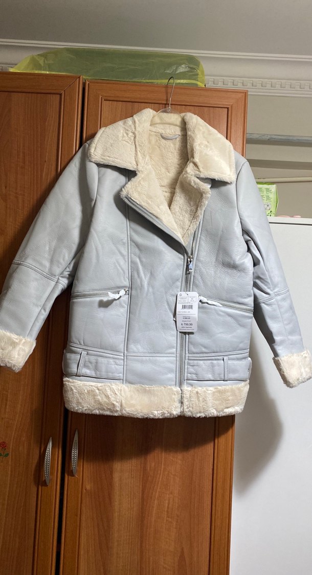 Kadın biker ceket - Görsel 4