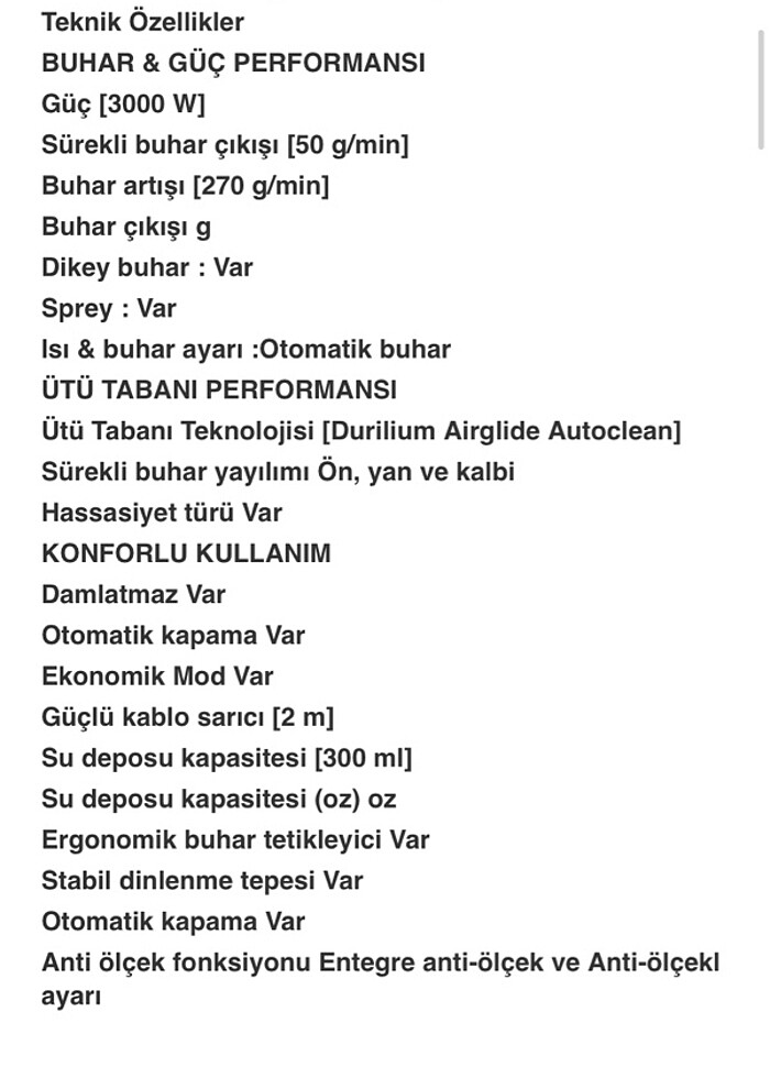 Tefal turbo pro ütü - Görsel 4