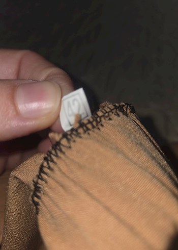 Diğer camel kadın Krep kumaş Pantolon