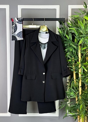 Tesettür blazer ceket takım kod 4560