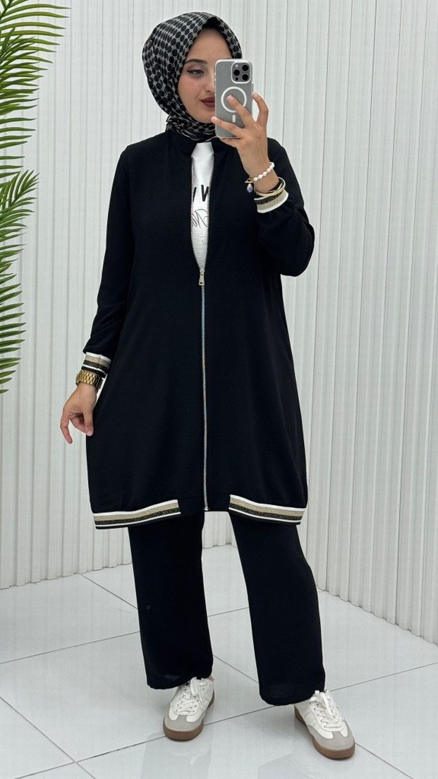 tesettür üçlü takım ÇOK BEĞENECEKSİNİZ GİY ÇIK - Görsel 5