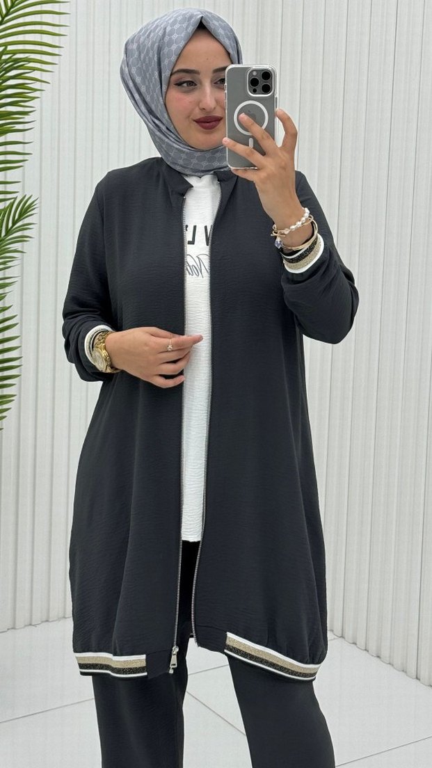 tesettür üçlü takım ÇOK BEĞENECEKSİNİZ GİY ÇIK - Görsel 4