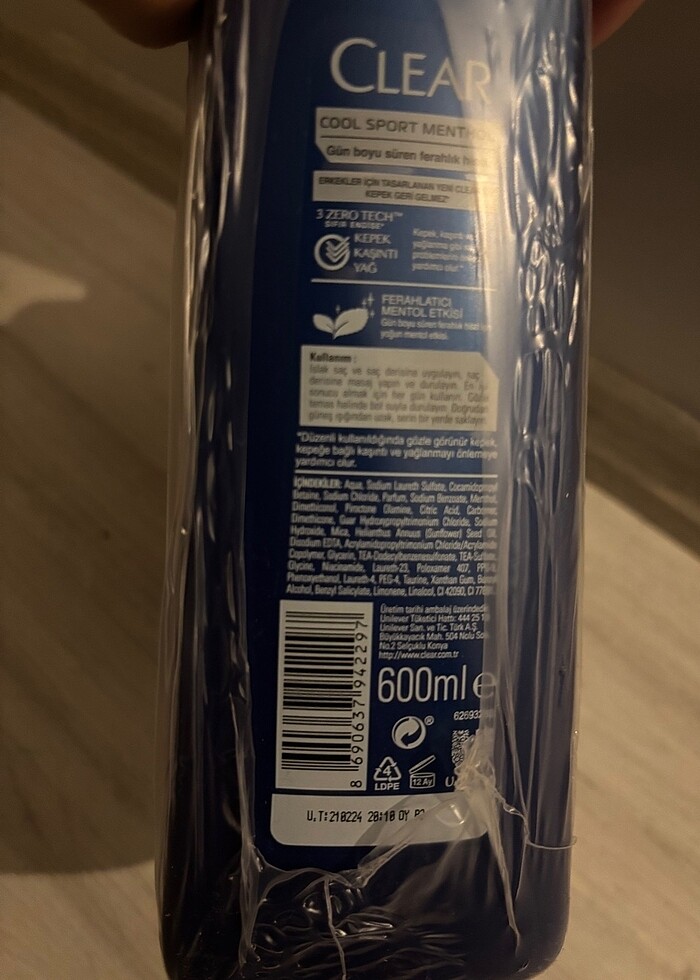 Clear Şampuan - Görsel 3