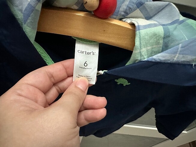 6-9 Ay Beden Carters Baharlık Ceket