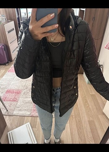 Zara şişme mont 