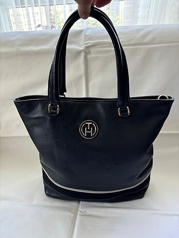 Tommy Hilfiger TOMMY HILFIGER Deri Çanta