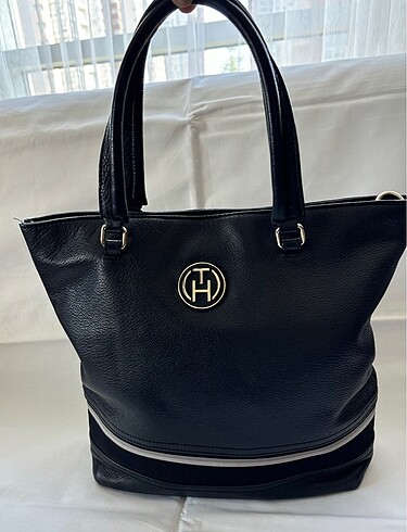 Beden TOMMY HILFIGER Deri Çanta