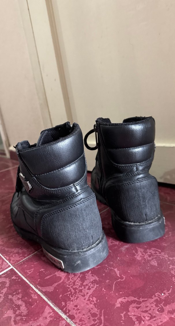 Erkek deri Harley davidson bot 43 numara - Görsel 3