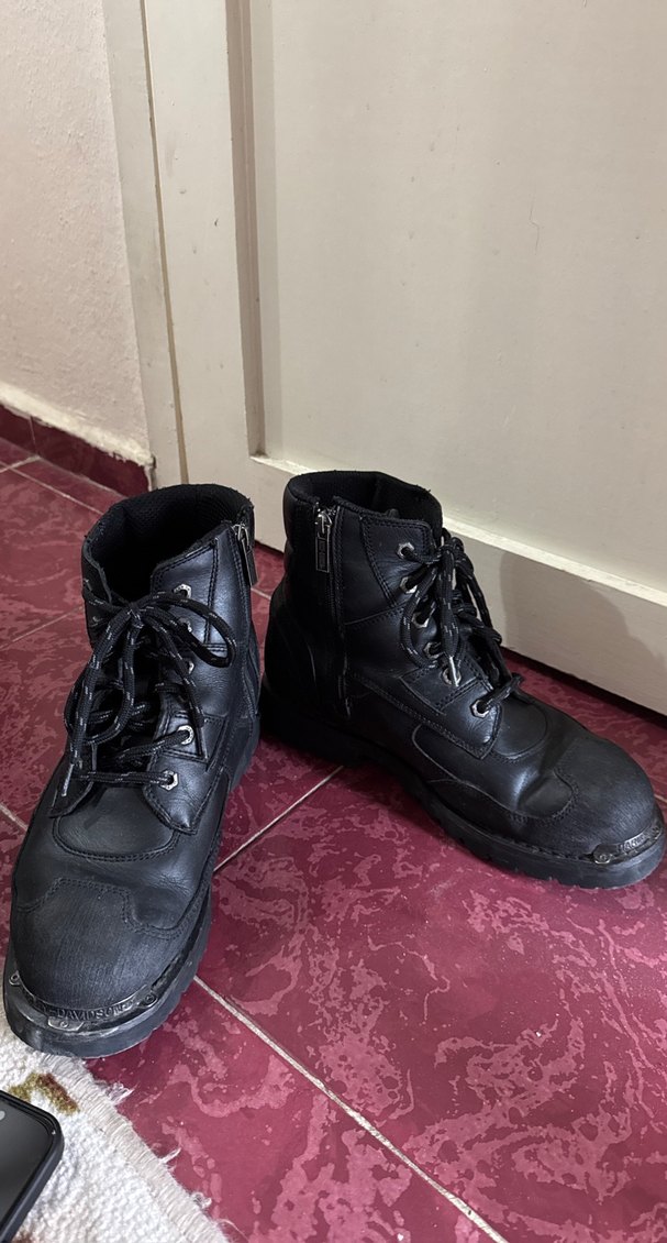 Erkek deri Harley davidson bot 43 numara - Görsel 2