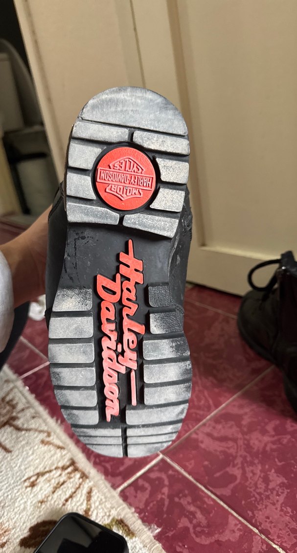 Erkek deri Harley davidson bot 43 numara - Görsel 4