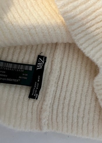 Zara  Fitilli Bağcıklı Kapüşon - Görsel 4