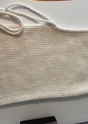 Zara  Fitilli Bağcıklı Kapüşon - Görsel 3