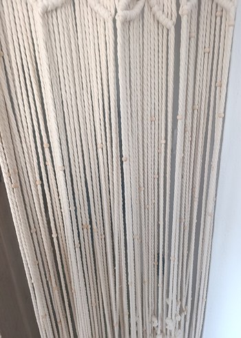 Nakışlı Bohem Bej Perde - Görsel 3