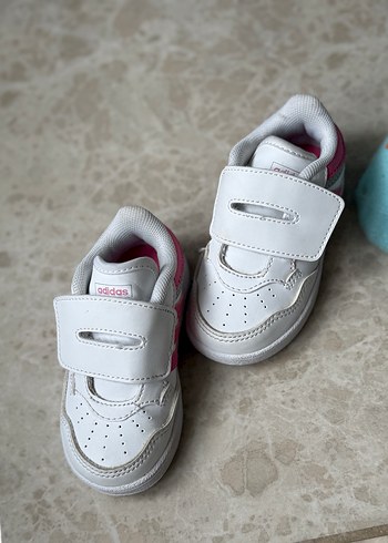 Kız Çocuk Pembe Bantlı Spor Ayakkabı - Görsel 7