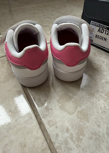 Kız Çocuk Pembe Bantlı Spor Ayakkabı - Görsel 2