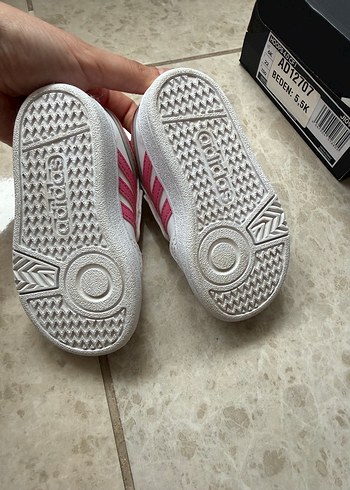 Kız Çocuk Pembe Bantlı Spor Ayakkabı - Görsel 3