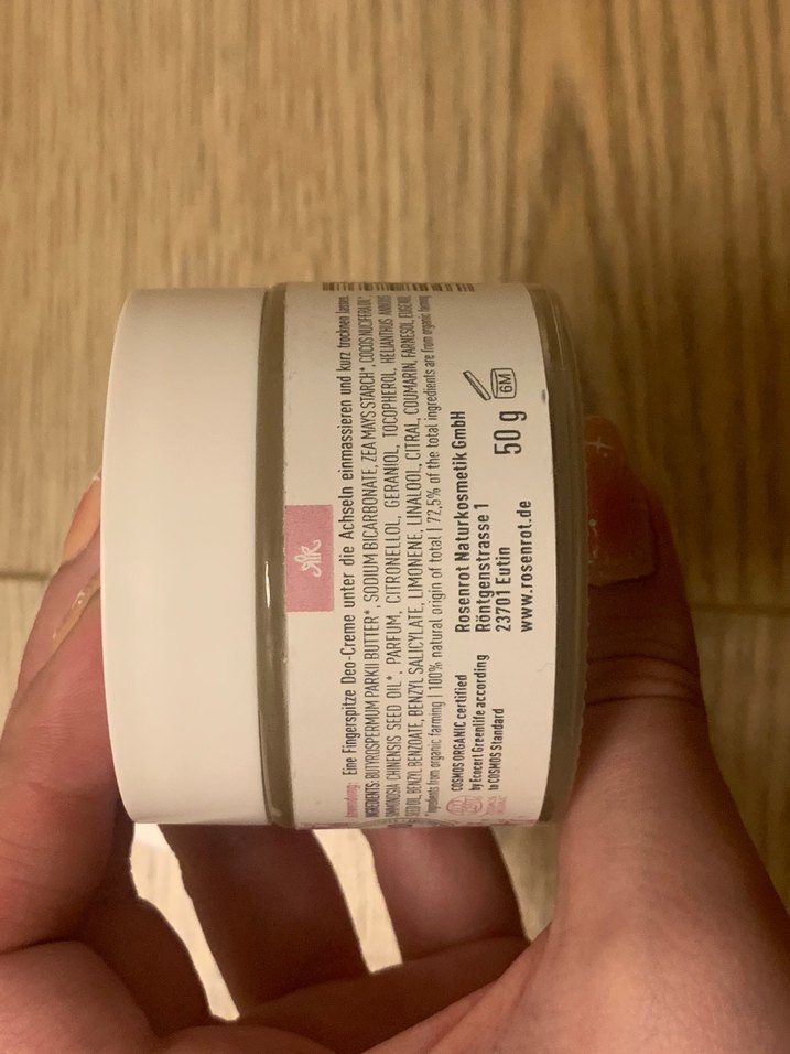 Rosentau Vegan Doğal Kadın Deodorant Krem - Görsel 3