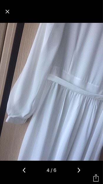 38 Beden beyaz Renk Nikah elbisesi+ şal