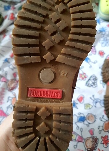 27 Beden camel Renk Lumberjack çocuk bot